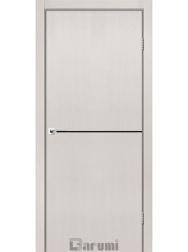 Міжкімнатні Двері Plato LINE PTL-03 (Плато) Дарумі білий матовий