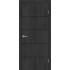 Межкомнатные двери Enigma (Энигма) Korfad Express коллекция Minto 38 мм с чёрной матовой кромкой
