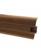 Пластиковий плінтус Premium Decor   Дуб бурштиновий 229m
