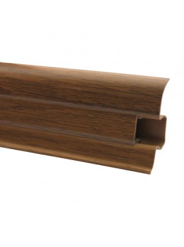 Пластиковий плінтус Premium Decor   Дуб бурштиновий 229m