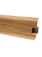 Пластиковий плінтус Premium Decor Дуб Капрі 336m