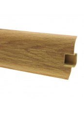 Пластиковий плінтус Premium Decor Дуб кубинський 240m