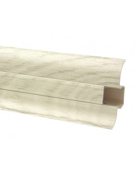 Пластиковий плінтус Premium Decor Дуб мокко 283m