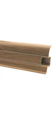 Пластиковий плінтус Premium Decor Дуб натуральний 234m