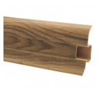 Пластиковий плінтус Premium Decor  Дуб престиж 241m