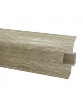 Пластиковий плінтус Premium Decor  Дуб тобакко 314m