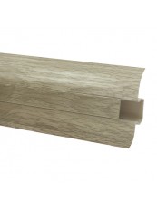 Пластиковий плінтус Premium Decor  Дуб тобакко 314m