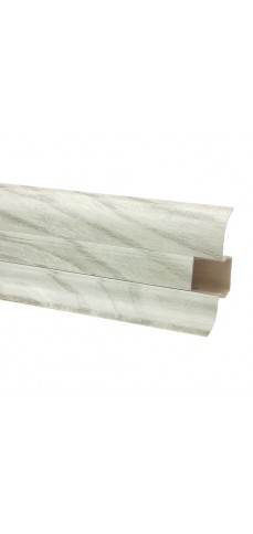 Пластиковий плінтус Premium Decor В'яз срібний 312m