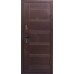 Входные двери в дом Министерство Дверей Doors АРКАДИЯ медь / спил коньячный
