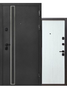 Вхідні двері  в Будинок Міністерство Дверей  Doors БАКОТА Сірий антік / Біле дерево 