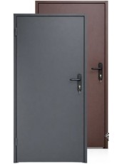 Входные двери в дом Бастион Doors ТЕХНО-2 1/1 Гнута стулка