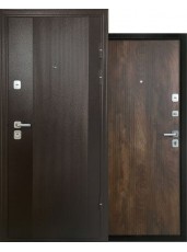 Вхідні двері  в Будинок Міністерство Дверей  Doors ХОТИН Метал Мідь / Спил дерева коньячний 