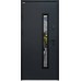 Вхідні двері в Будинок Magda Doors PRIME MAX SKLO_PAKET RAL 9005
