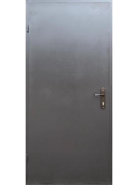 Входные двери эконом Eco techno RAL 8019 Redfort