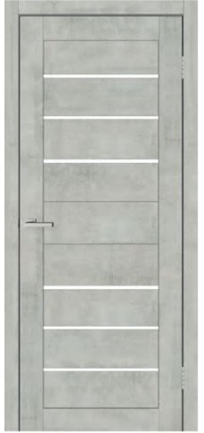 Міжкімнатні Двері С034 ТМ Doors бетон світлий ПВХ