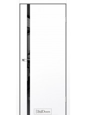 Міжкімнатні Двері Loft Glass (Лофт Глас) StilDoors колекція Loft білий мат