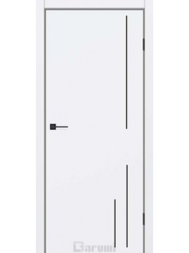 Міжкімнатні Двері Plato LINE PTL-06 (Плато) Дарумі білий матовий
