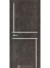 Міжкімнатні двері ALP-07 (АЛП-07) Korfad колекція Aluminium Loft Plato