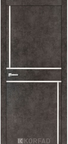 Міжкімнатні двері ALP-07 (АЛП-07) Korfad колекція Aluminium Loft Plato