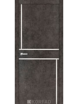 Міжкімнатні двері ALP-07 (АЛП-07) Korfad колекція Aluminium Loft Plato