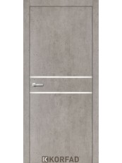 Міжкімнатні двері ALP-03 (АЛП-03) Korfad колекція Aluminium Loft Plato