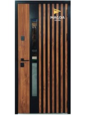 Вхідні двері  в Будинок Magda Doors Т.16 720.1 Дуб золотий 