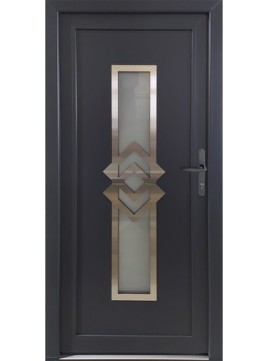 Входные двери металлопластиковые 22-V09 970х2050
